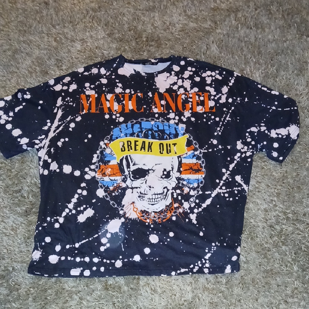 Kids Graphic T-Shirt - Black and White